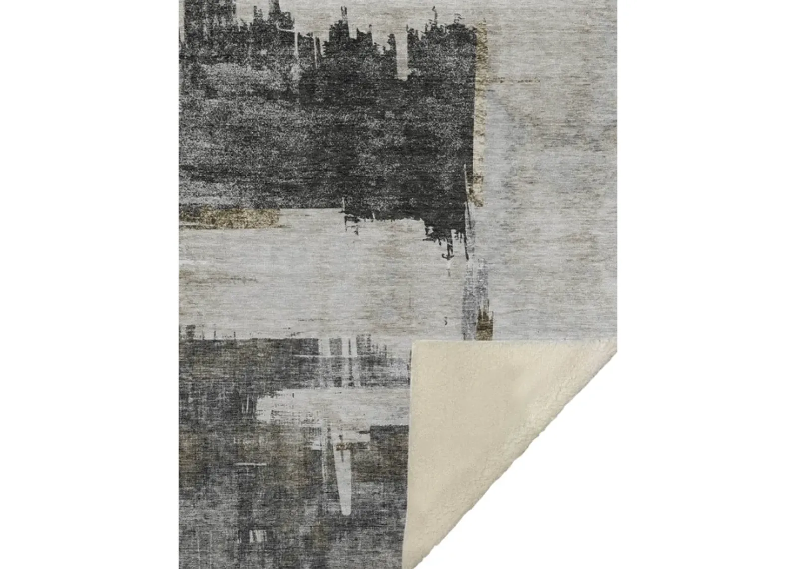 Dalyn Rug Company Trevi Gray 50''x70'' Style 4 Throw Blanket