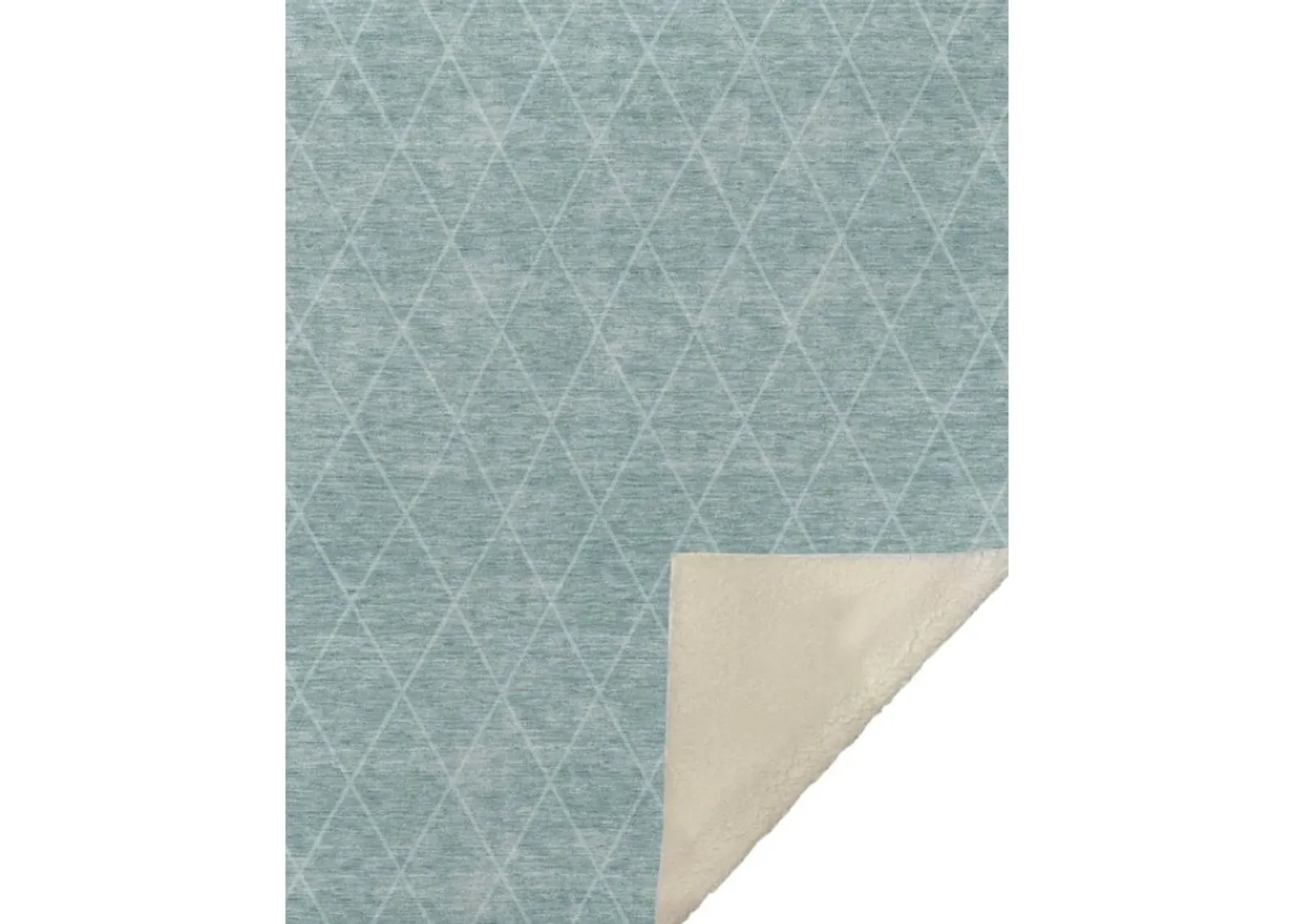 Dalyn Rug Company Trevi Aqua 50''x70'' Style 2 Throw Blanket