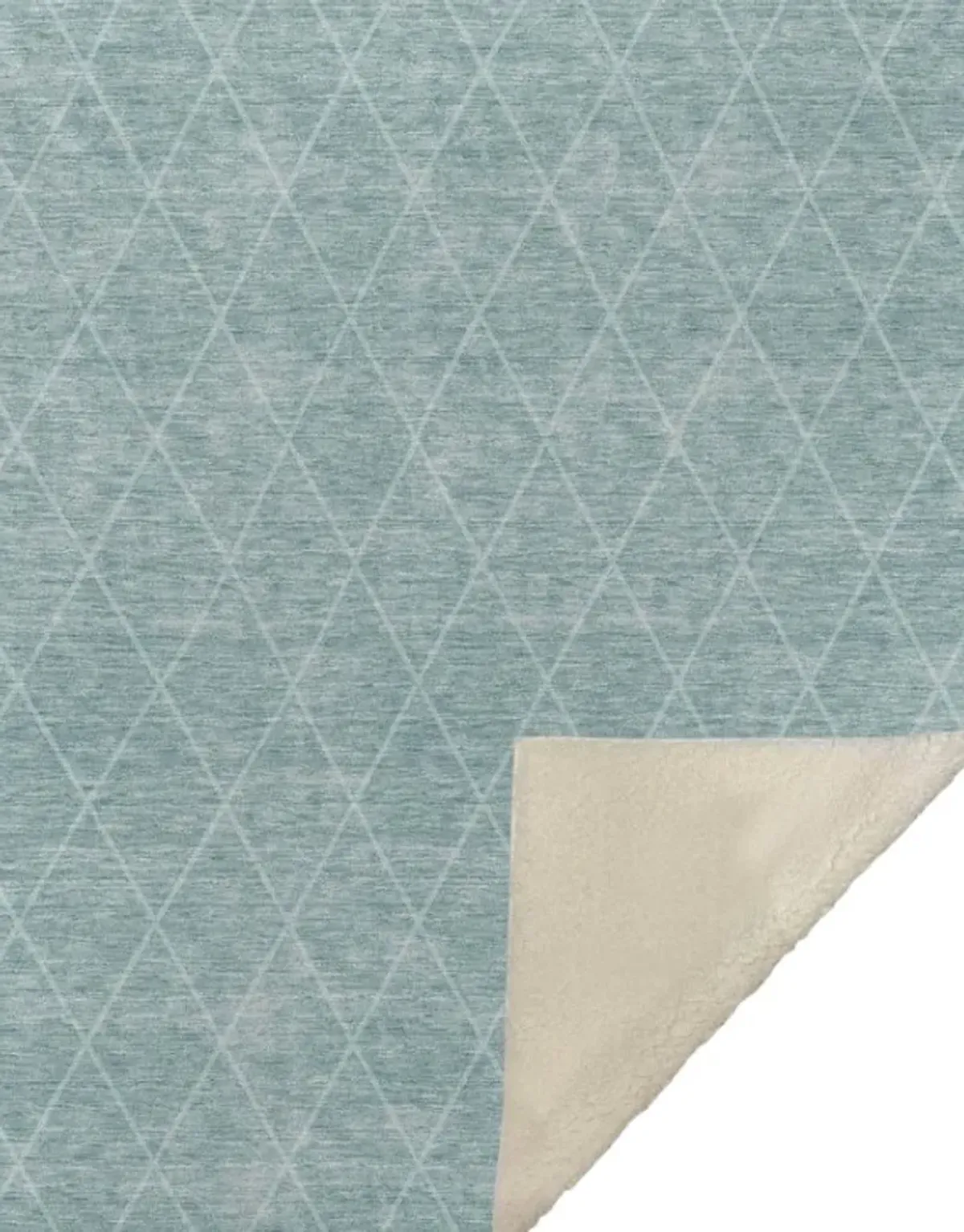 Dalyn Rug Company Trevi Aqua 50''x70'' Style 2 Throw Blanket