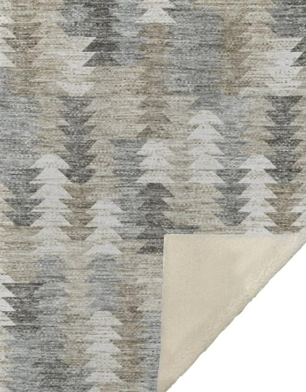 Dalyn Rug Company Trevi Taupe 50''x70'' Style 11 Throw Blanket