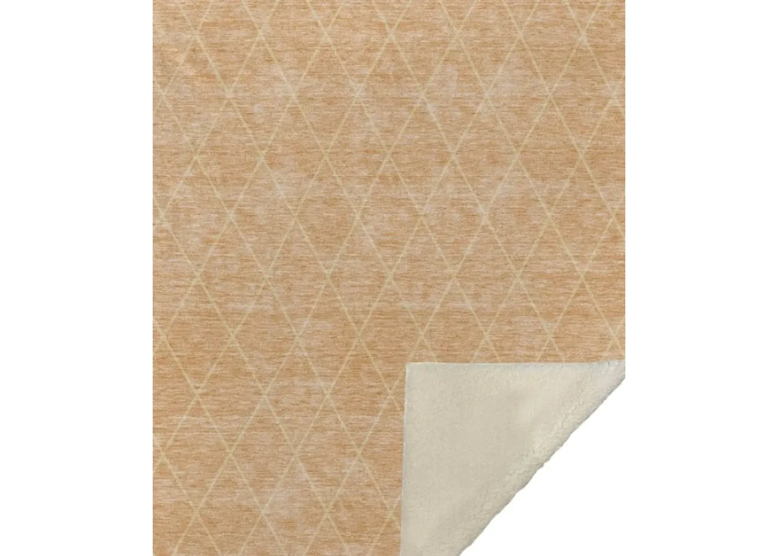 Dalyn Rug Company Trevi Peach 50''x70'' Style 2 Throw Blanket