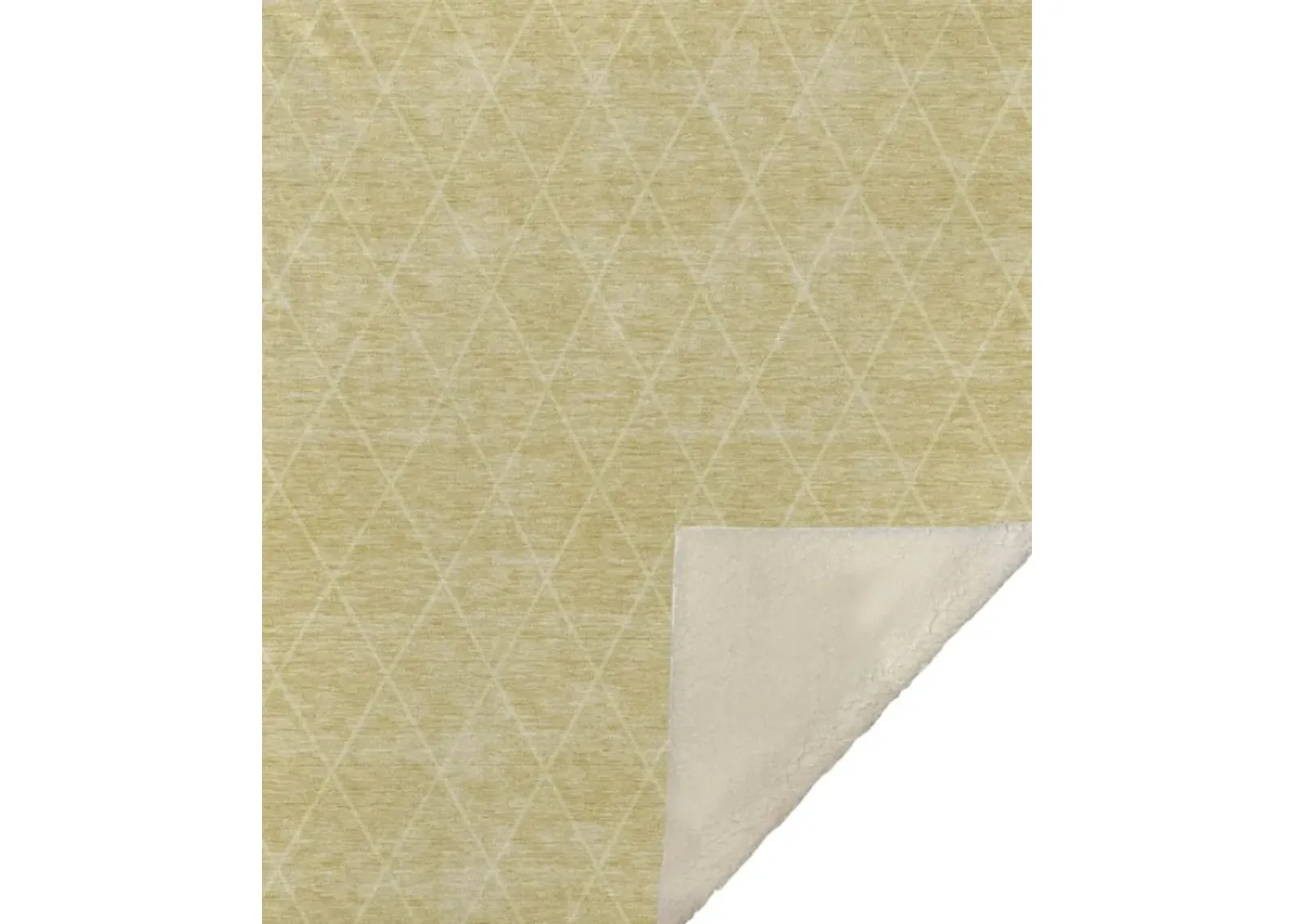 Dalyn Rug Company Trevi Wheat 50''x70'' Style 1 Throw Blanket