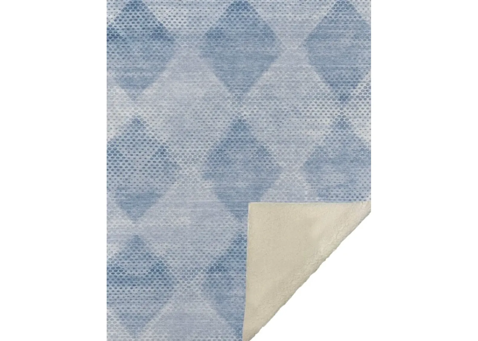 Dalyn Rug Company Trevi Blue 50''x70'' Style 2 Throw Blanket