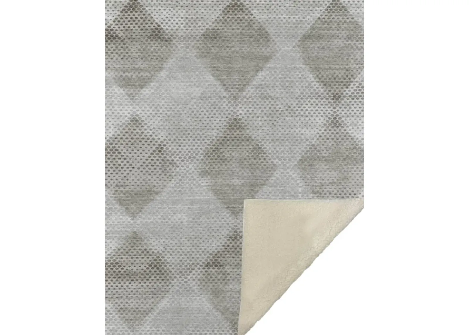 Dalyn Rug Company Trevi Gray 50''x70'' Style 9 Throw Blanket