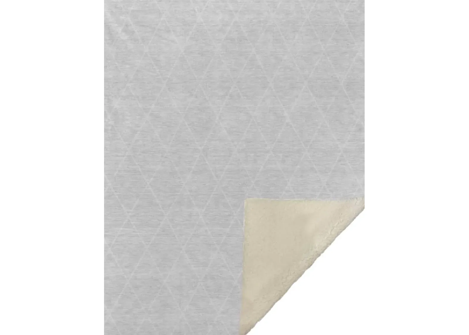 Dalyn Rug Company Trevi Ivory 50''x70'' Style 3 Throw Blanket