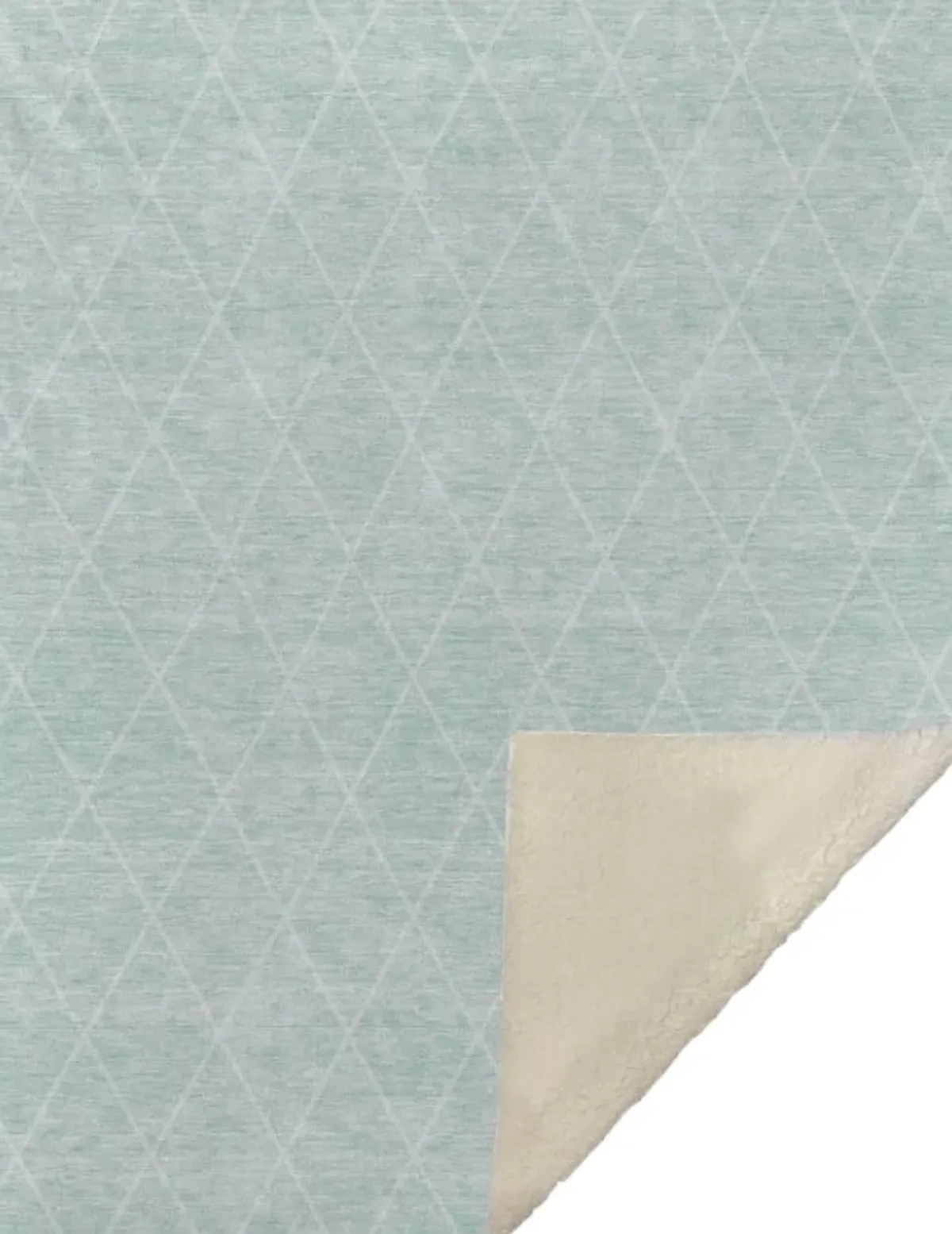 Dalyn Rug Company Trevi Aqua 50''x70'' Style 3 Throw Blanket