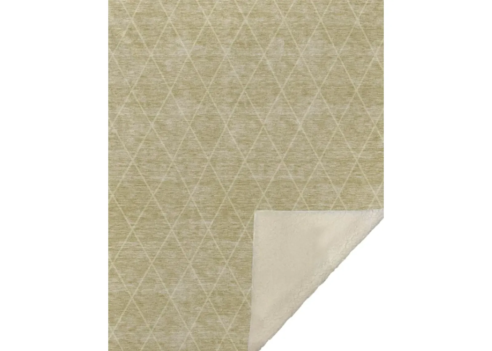 Dalyn Rug Company Trevi Wheat 50''x70'' Style 4 Throw Blanket