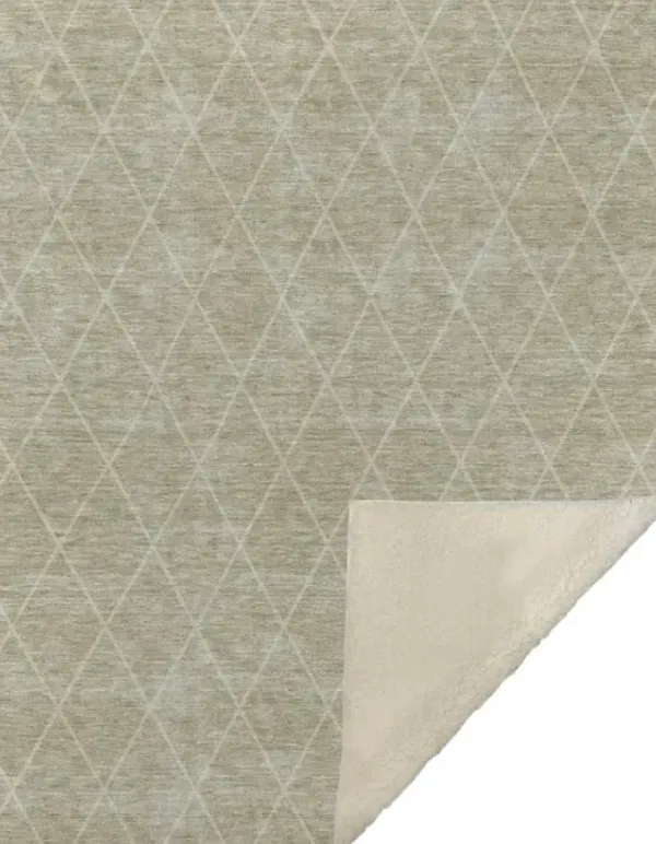 Dalyn Rug Company Trevi Taupe 50''x70'' Style 16 Throw Blanket