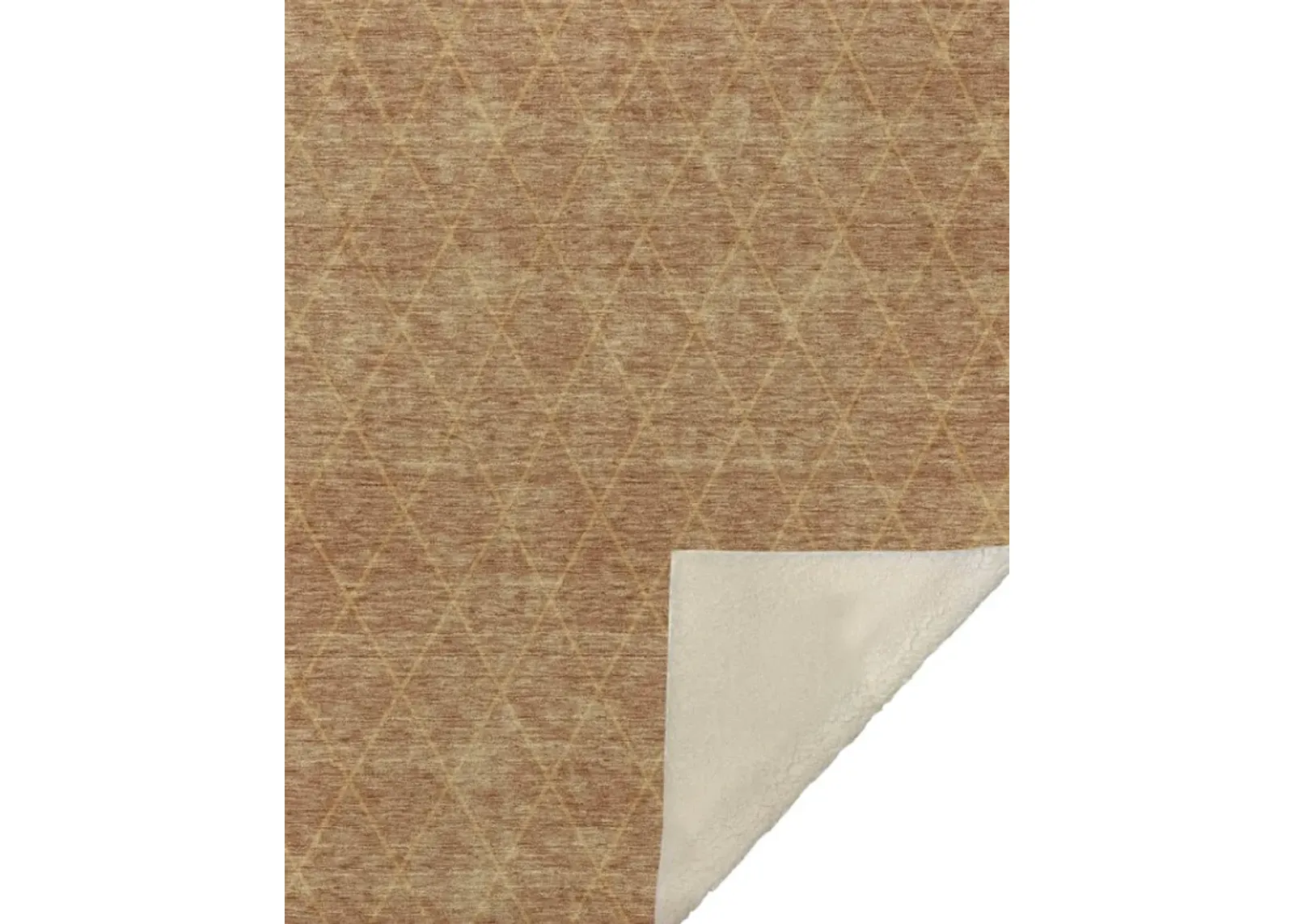 Dalyn Rug Company Trevi Copper 50''x70'' Style 4 Throw Blanket