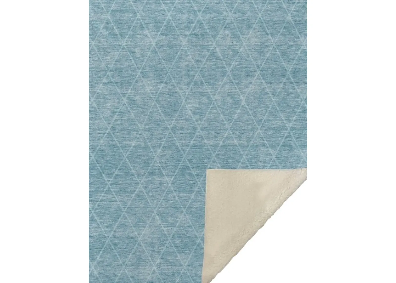 Dalyn Rug Company Trevi Blue 50''x70'' Style 4 Throw Blanket