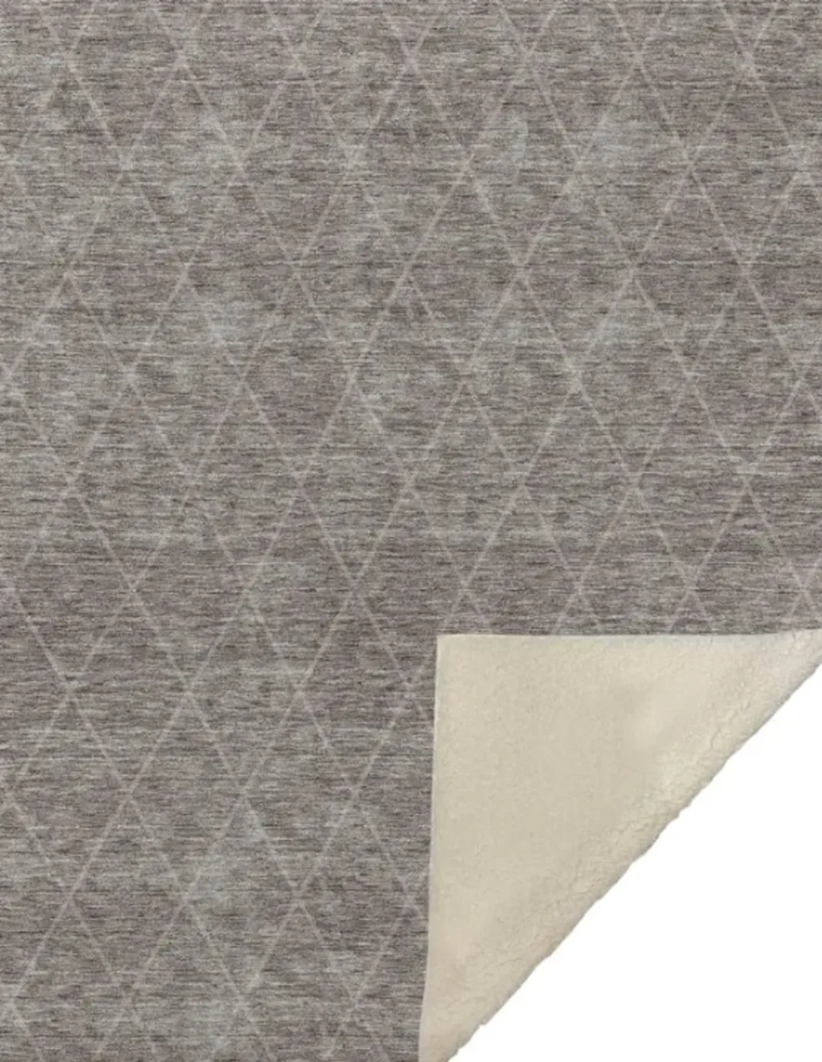 Dalyn Rug Company Trevi Taupe 50''x70'' Style 18 Throw Blanket