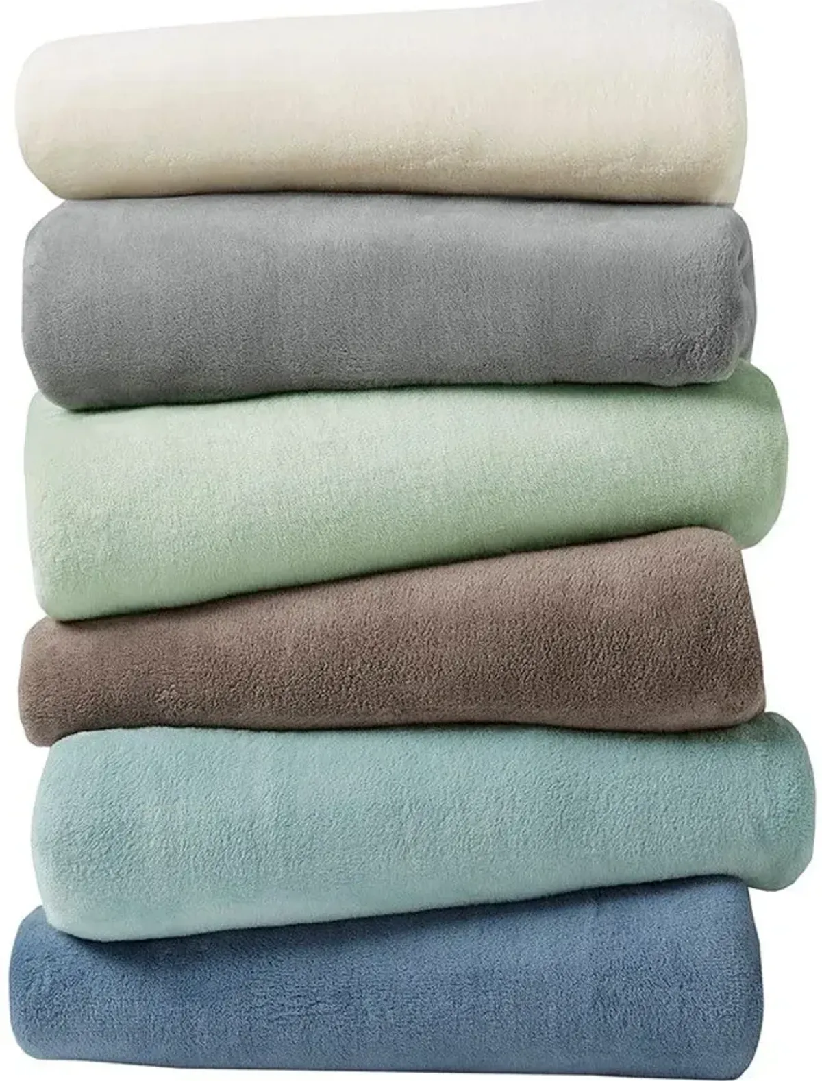 Olliix by True North by Sleep Philosophy Green Twin Soloft Plush Sheet Set