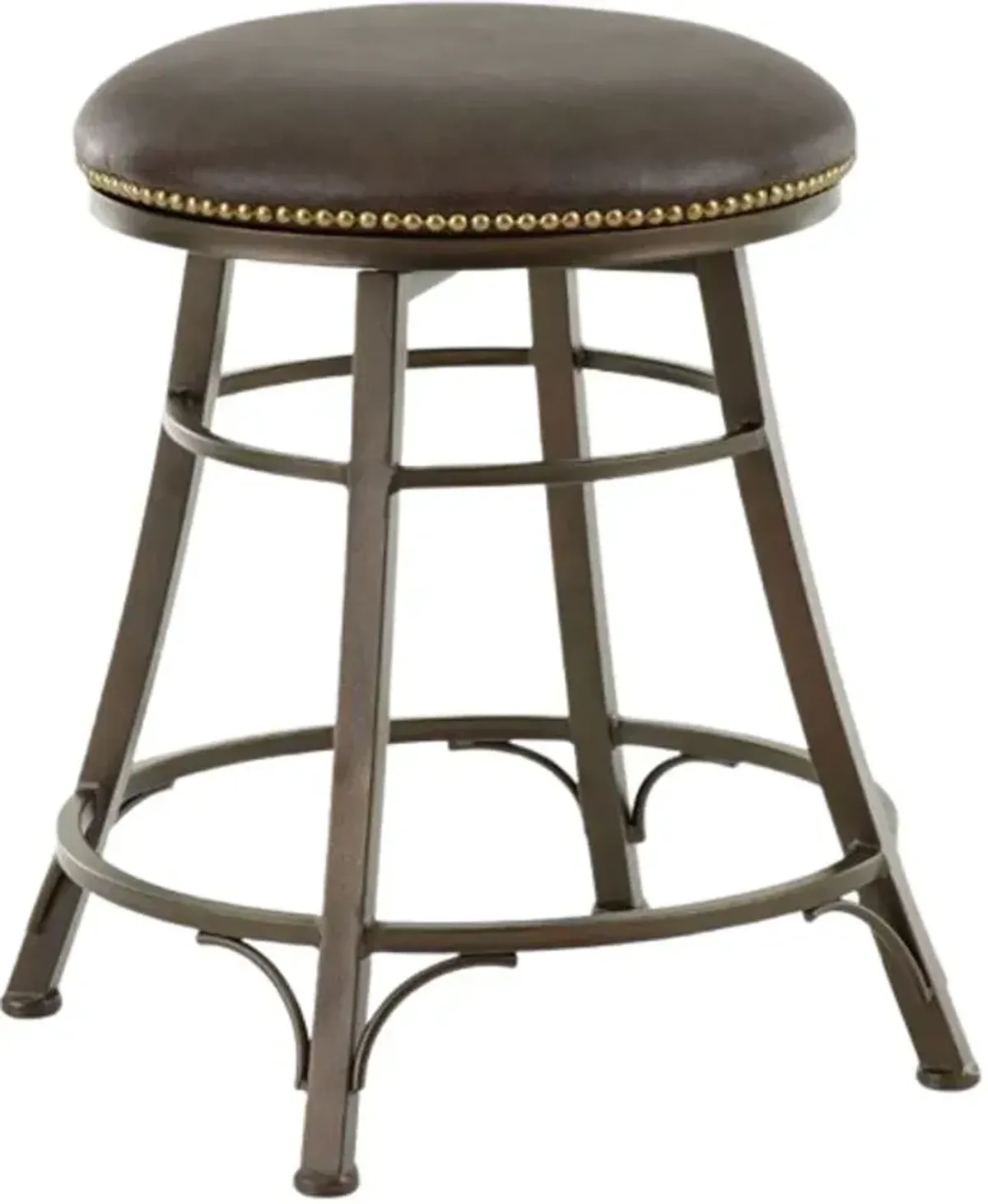 Steve Silver Co. Bali Brown Swivel Counter Stool