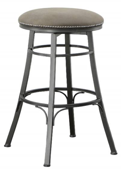 Steve Silver Co. Bali Gray Backless Counter Stool