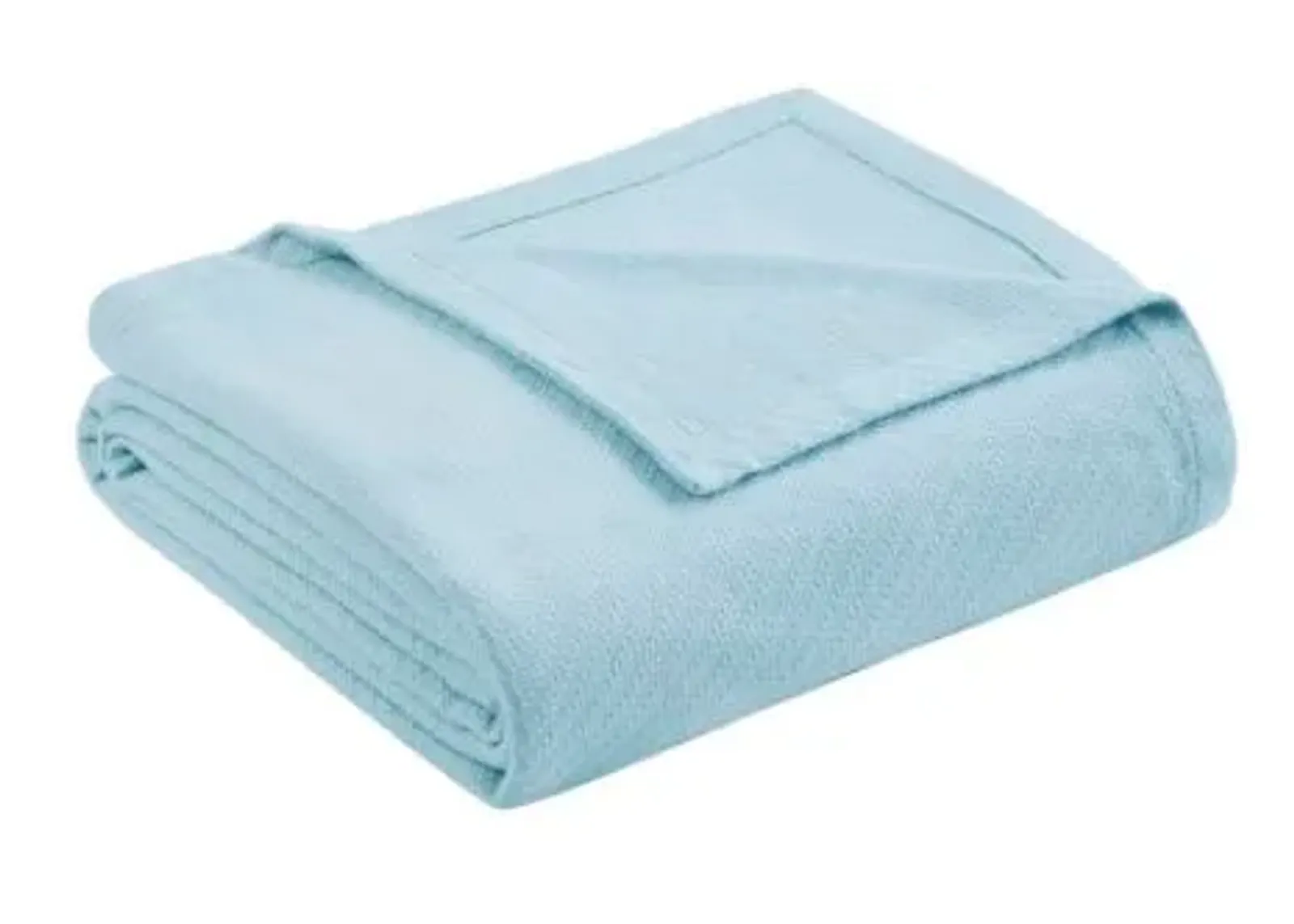 Olliix by Madison Park Liquid Cotton Blue Full/Queen Blanket