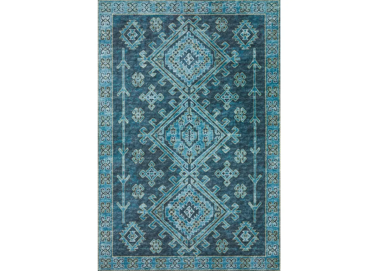 Dalyn Rug Company Brisbane Navy 5'x8' Style 2 Area Rug