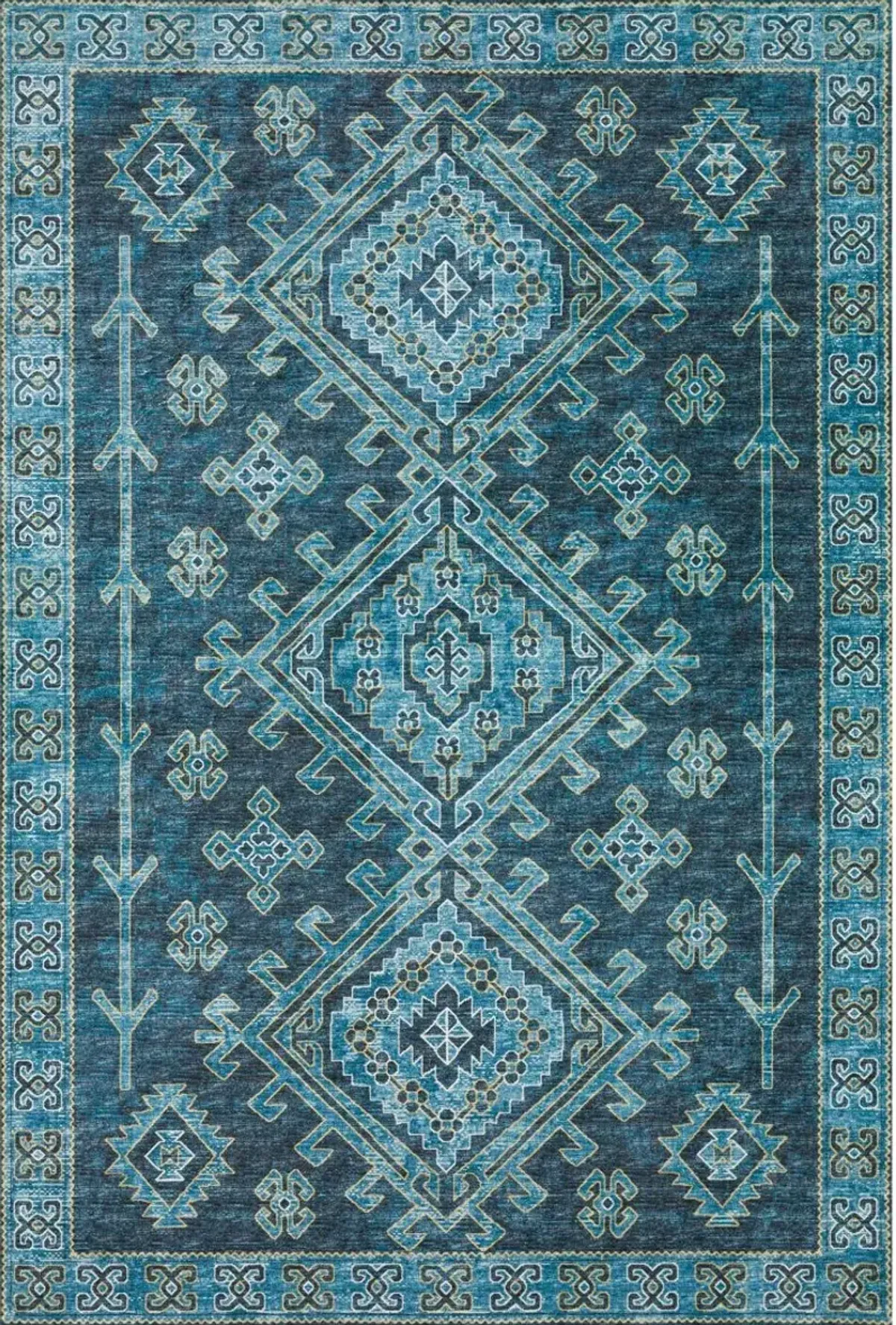 Dalyn Rug Company Brisbane Navy 5'x8' Style 2 Area Rug