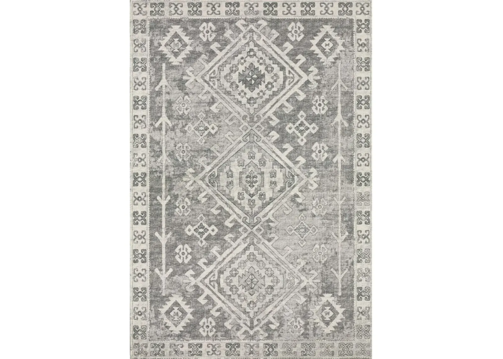 Dalyn Rug Company Brisbane Silver 5'x8' Style  2 Area Rug