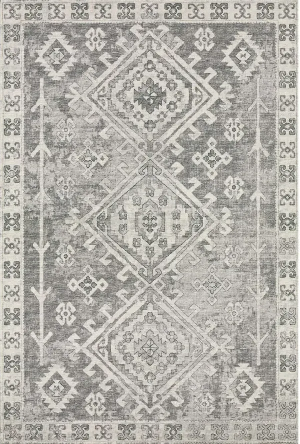 Dalyn Rug Company Brisbane BR2 Silver 5'x8' Area Rug