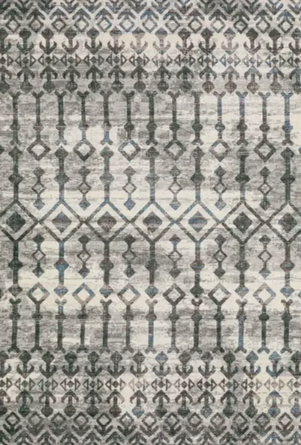 Dalyn Rug Company Brisbane Silver 8'x10' Style 1 Area Rug