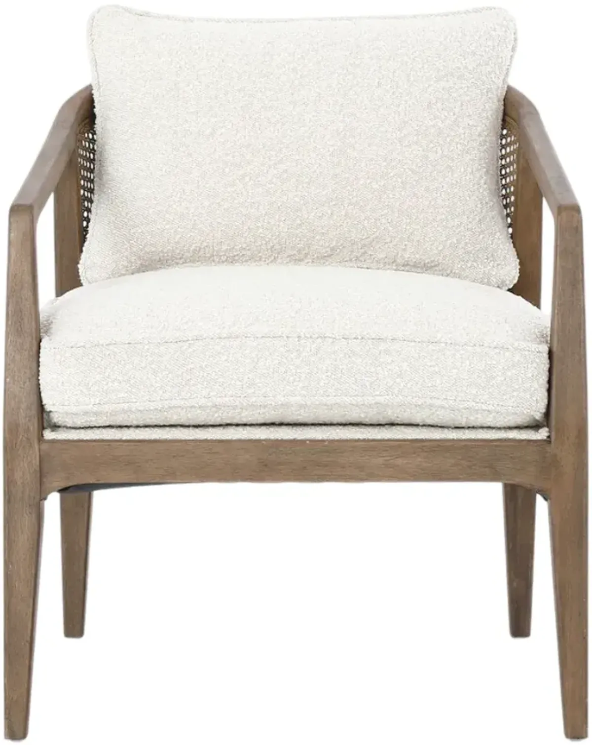 Four Hands Alexandria Distressed Natural/Knoll Natural Accent Chair