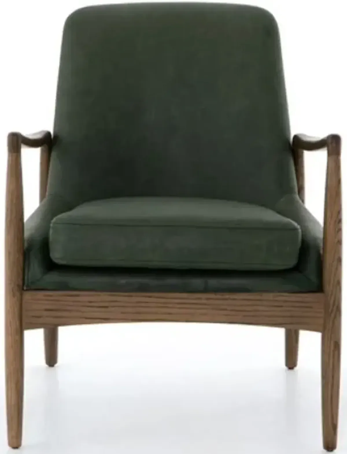 Four Hands Braden Eden Sage Leather Chair
