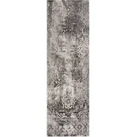 Dalyn Rug Company Cascina Carbon 2'x8' Style 1 Runner Rug