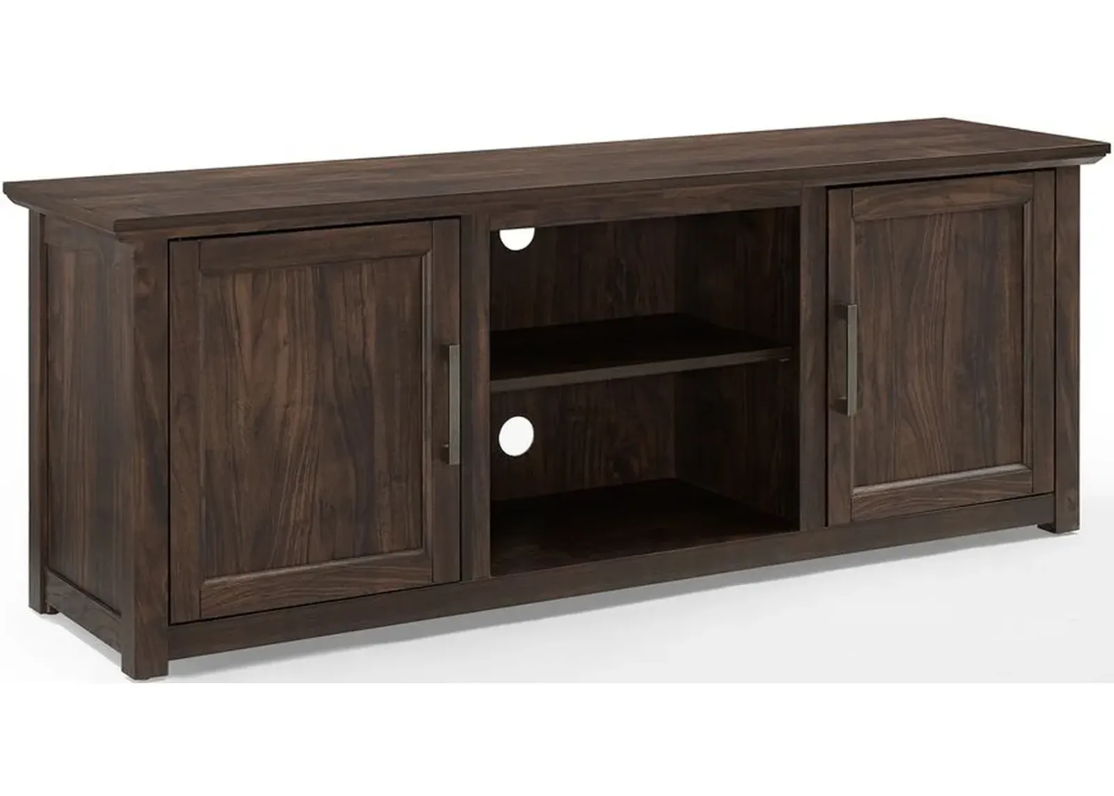 Crosley Furniture® Camden Dark Walnut 58" Low Profile TV Stand