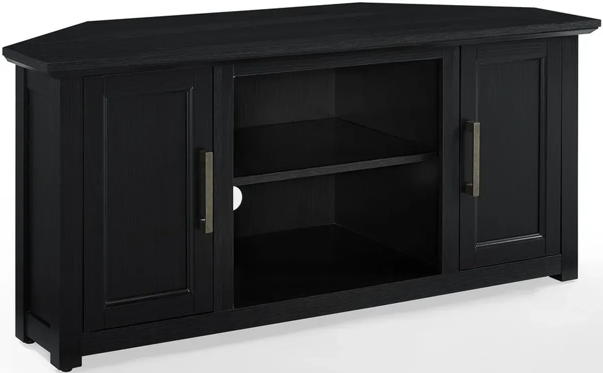 Crosley Furniture® Camden Black 48" Corner TV Stand