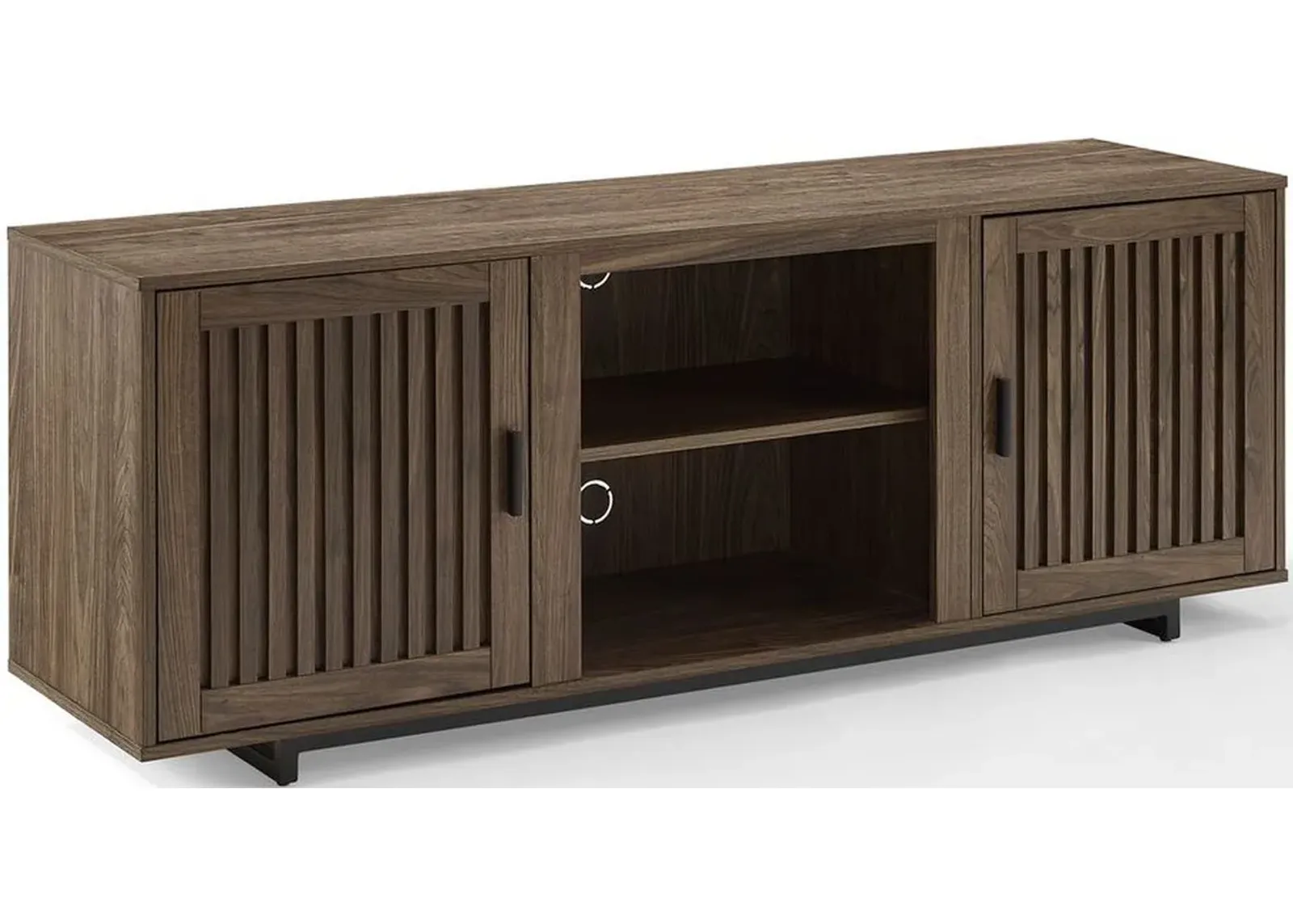 Crosley Furniture® Silas Walnut 58" Low Profile TV Stand