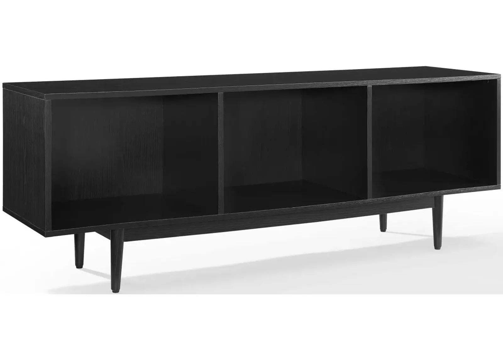 Crosley Furniture® Liam Black Large Record Storage Console Cabinet