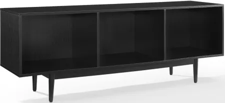 Crosley Furniture® Liam Black Large Record Storage Console Cabinet