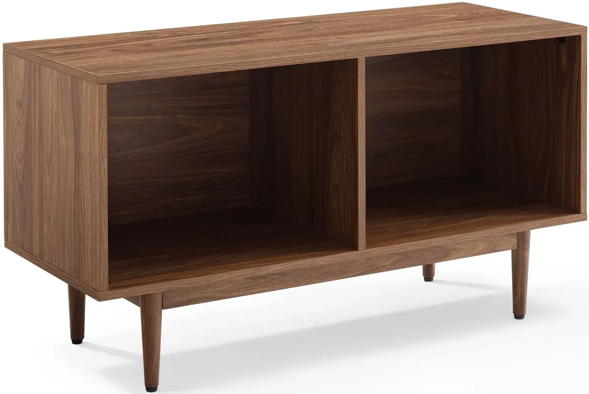 Crosley Furniture® Liam Walnut Medium Record Storage Console Cabinet