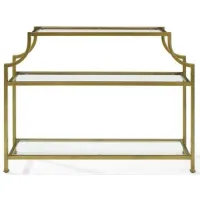 Crosley Furniture® Aimee Soft Gold Console Table