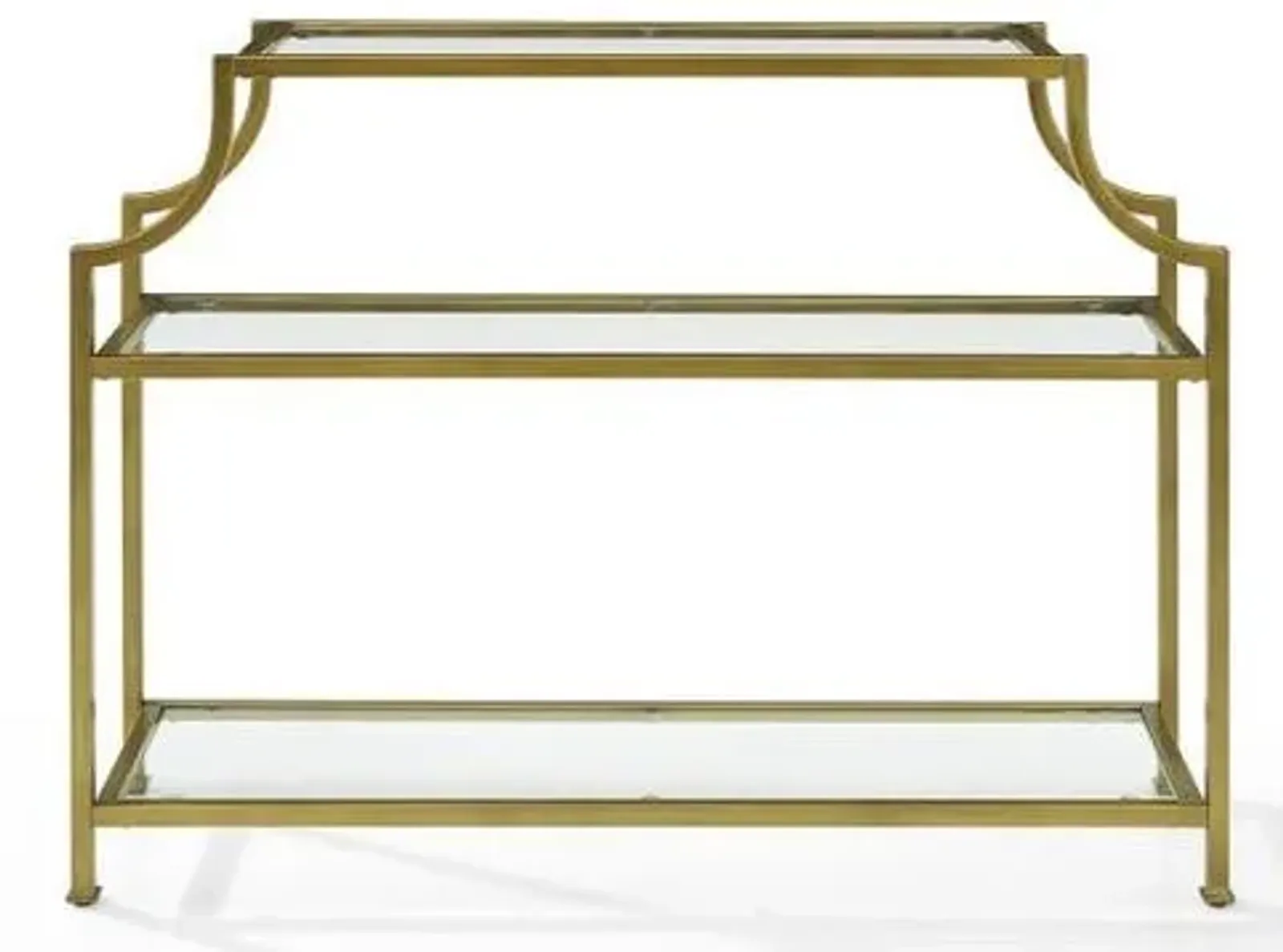 Crosley Furniture® Aimee Soft Gold Console Table