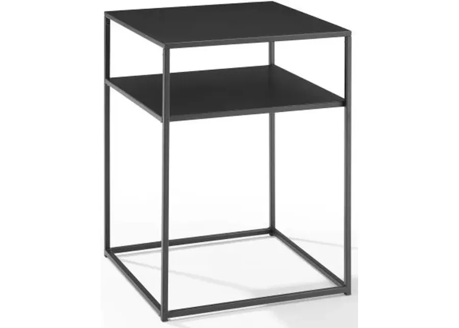 Crosley Furniture® Braxton Matte Black End Table