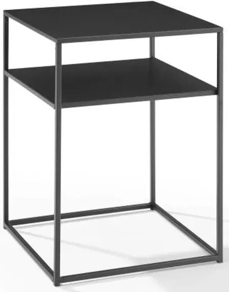 Crosley Furniture® Braxton Matte Black End Table