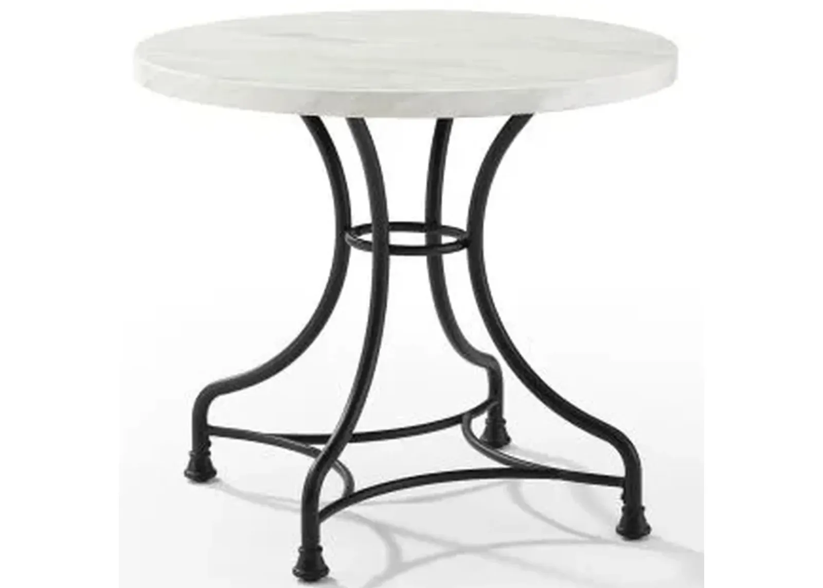 Crosley Furniture® Madeleine White Marble 32" Dining Table