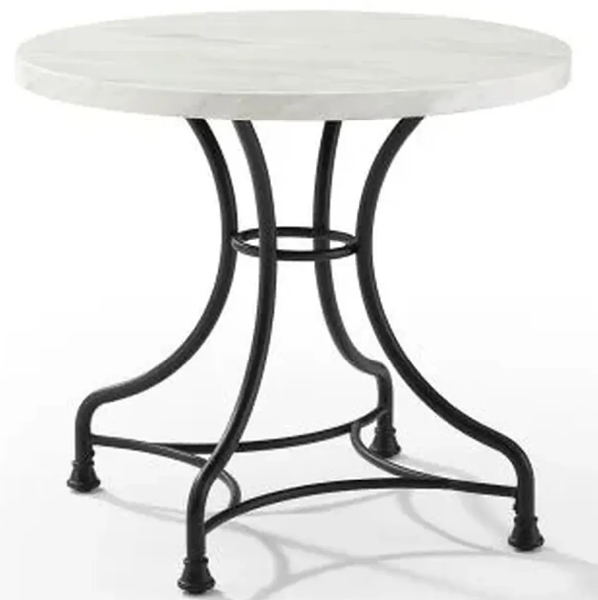 Crosley Furniture® Madeleine White Marble 32" Dining Table