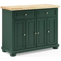 Crosley Furniture® Madison Emerald Green Kitchen Island/Cart