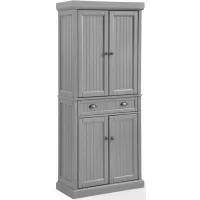Crosley Furniture® Seaside Distressed Gray Pantry