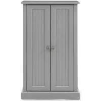 Crosley Furniture® Seaside Distressed Gray Accent Cabinet
