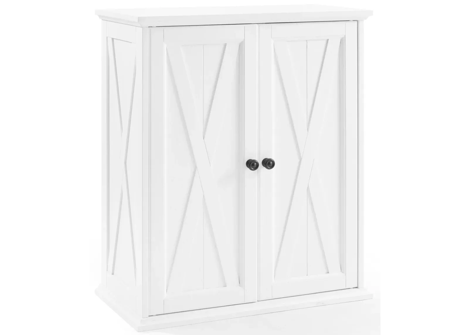 Crosley Furniture® Clifton Distressed White Stackable Pantry