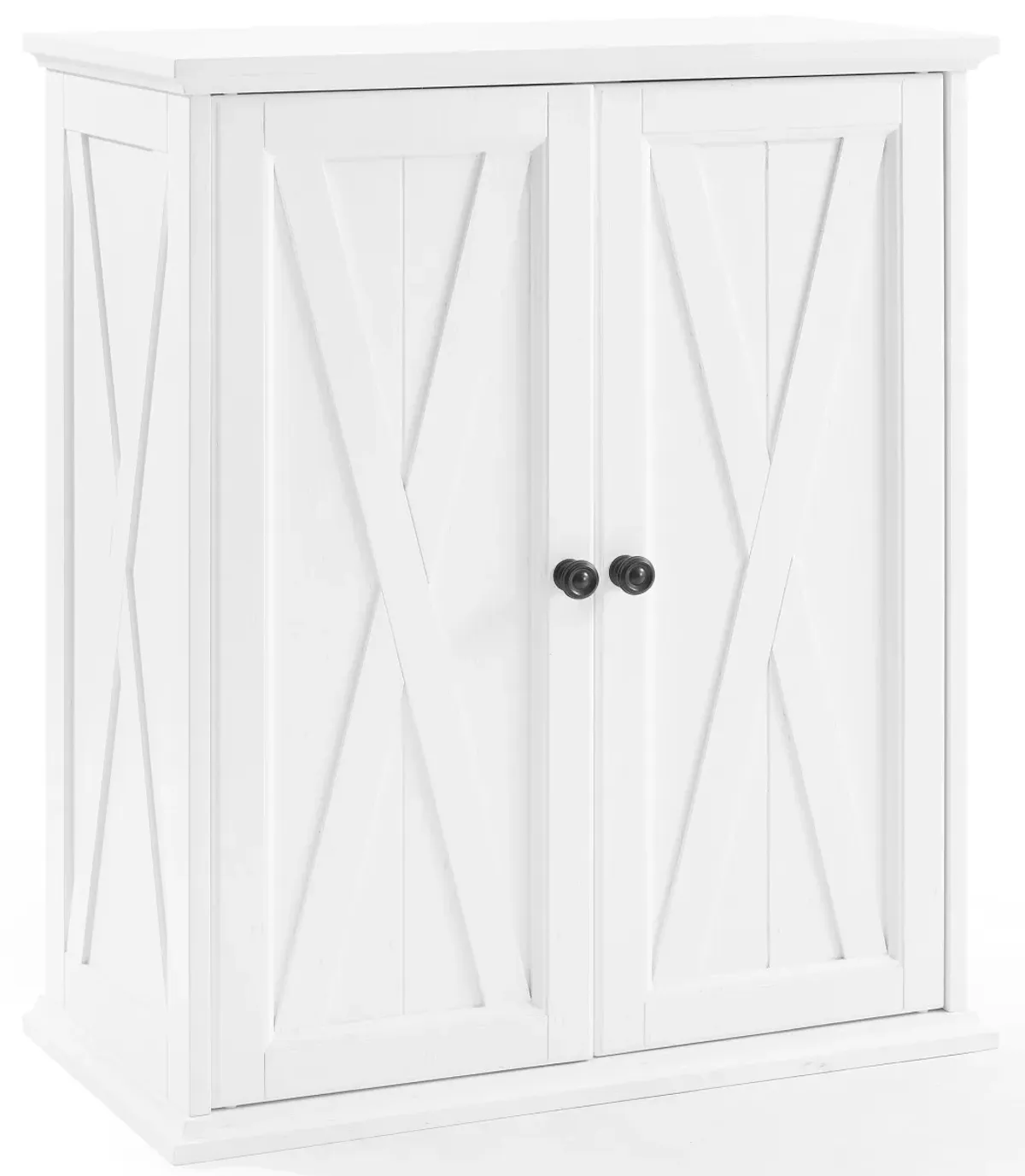 Crosley Furniture® Clifton Distressed White Stackable Pantry