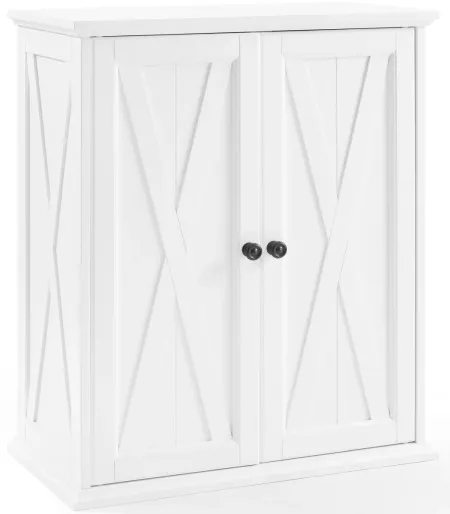 Crosley Furniture® Clifton Distressed White Stackable Pantry