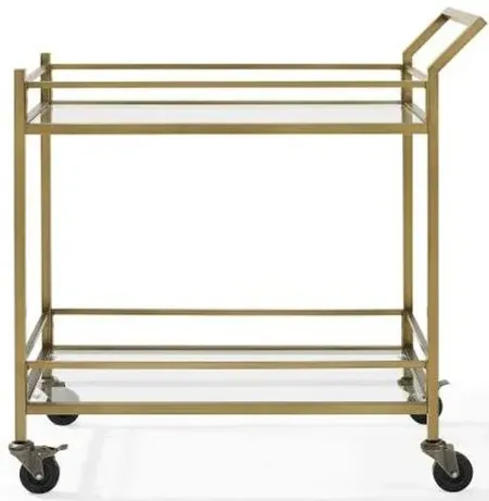 Crosley Furniture® Aimee Soft Gold Bar Cart