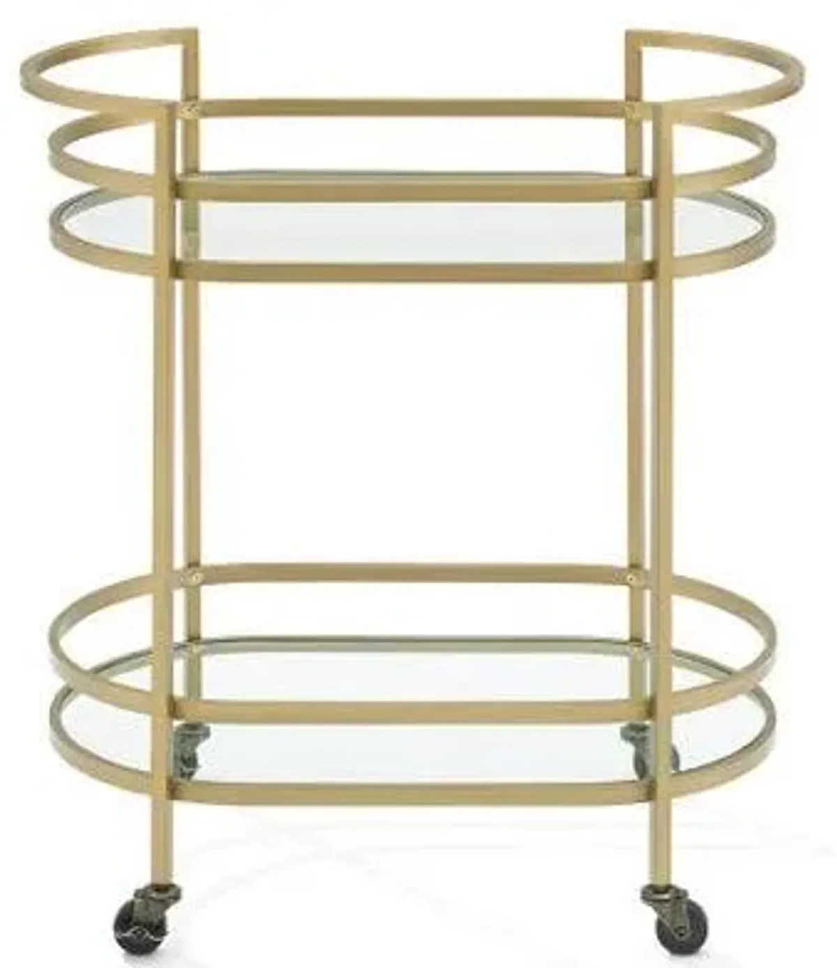 Crosley Furniture® Bailey Gold Bar Cart