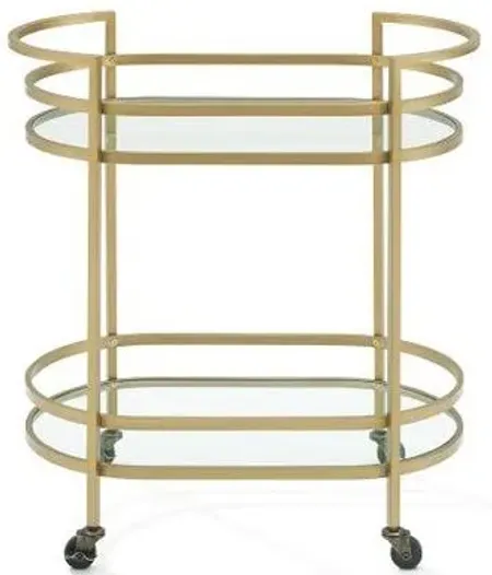 Crosley Furniture® Bailey Gold Bar Cart
