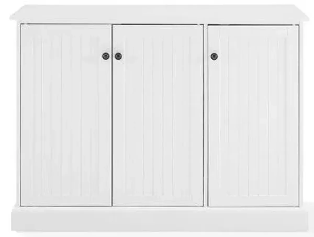 Crosley Furniture® Shoreline White Sideboard