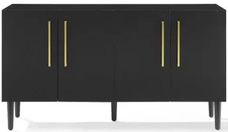 Crosley Furniture® Everett Matte Black Sideboard
